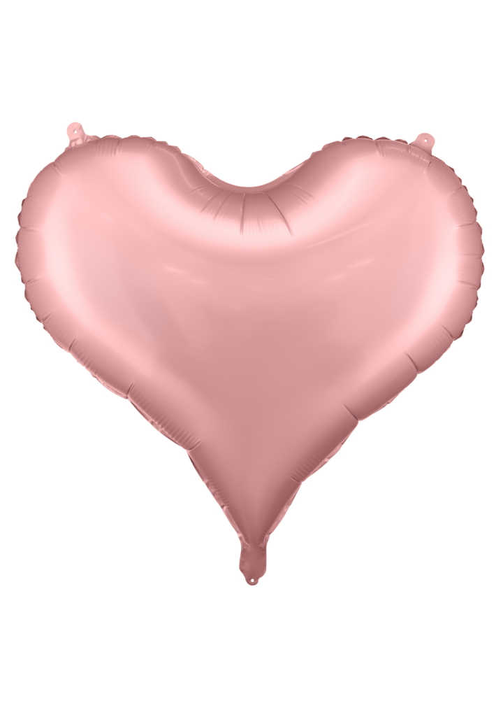 Duże serce foremne 75cm j.róż